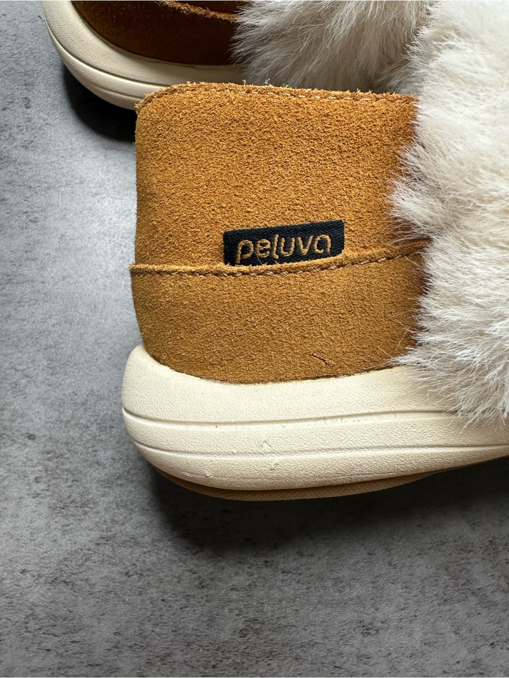 Peluva Zen Barefoot Toe Slippers Women’s US 9 Camel Leather Faux Fur - Picture 4 of 6